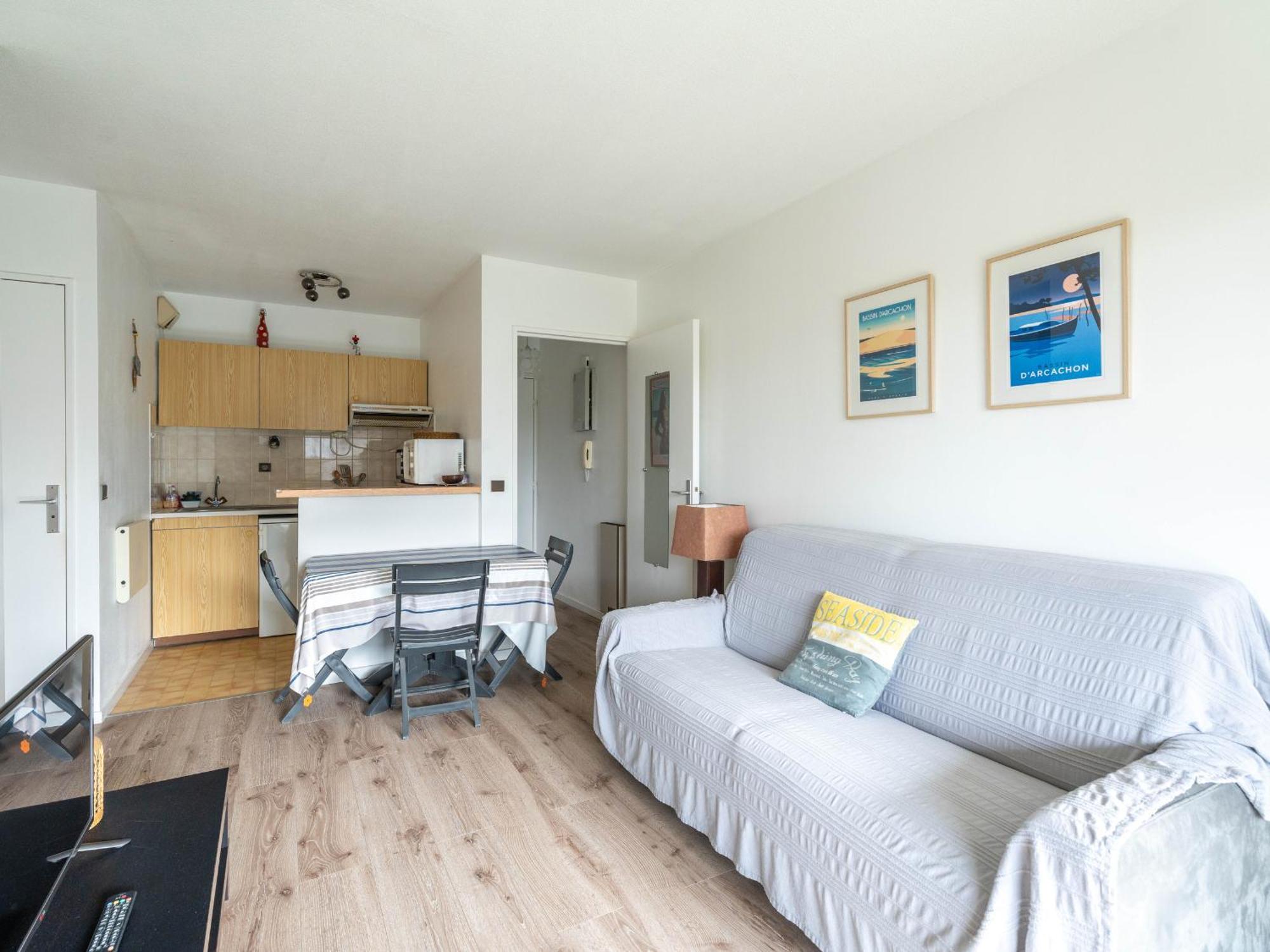 Appartement Proche Plage & Casino Avec Balcon Et Parking Prive, Arcachon - Fr-1-319-110 Bagian luar foto